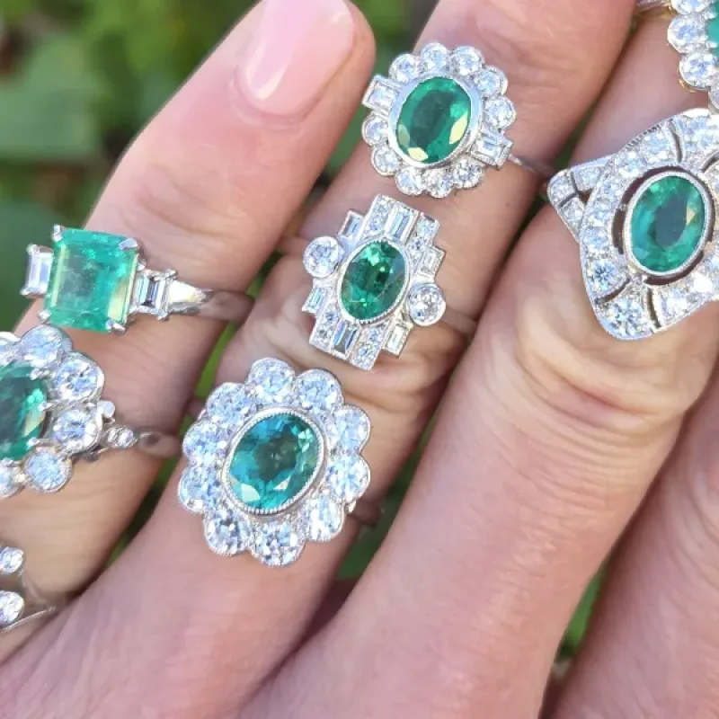 Emerald Rings