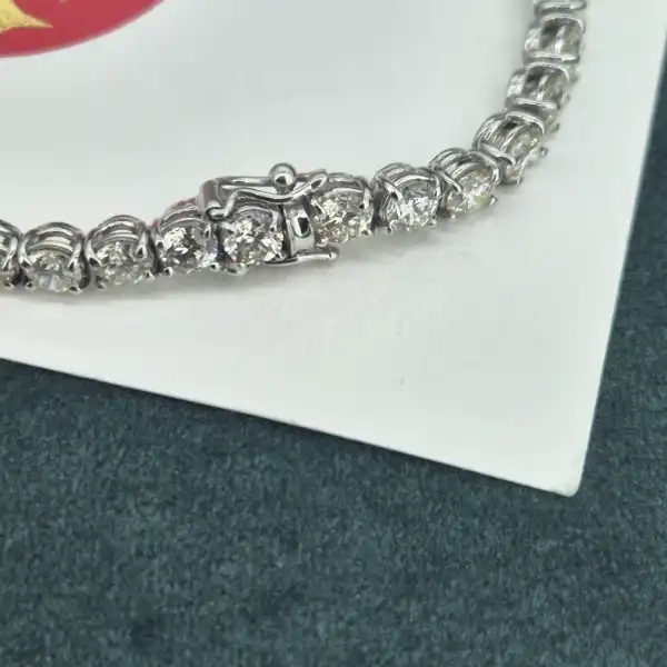 Diamond Tennis Bracelet - 10ct Diamond Content-10ct-diamond-tennis-bracelet.webp