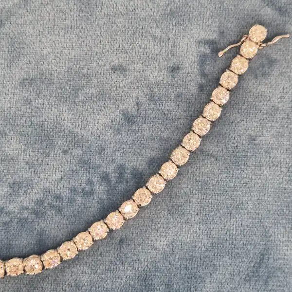 Diamond Tennis Bracelet - 10ct Diamond Content-10ct-diamond-tennis-bracelet.webp