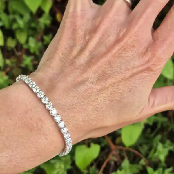 13ct Diamond Tennis Bracelet in 18ct White Gold-18ct-white-gold-diamond-tennis-bracelet-13cts.webp