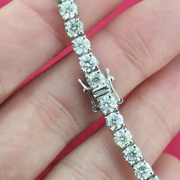 13ct Diamond Tennis Bracelet in 18ct White Gold-18ct-white-gold-diamond-tennis-bracelet-13cts.webp