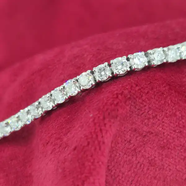 Diamond Tennis Bracelet weighing 5.89ct -18ct-white-gold-tennis-bracelet-5ct-plus.webp