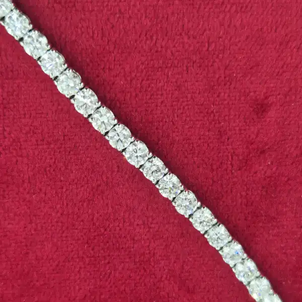 Diamond Tennis Bracelet weighing 5.89ct -18ct-white-gold-tennis-bracelet-5ct-plus.webp
