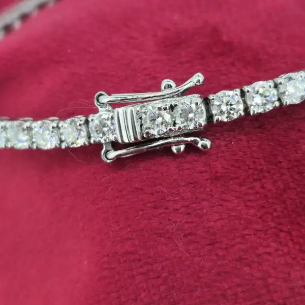 Diamond Tennis Bracelet weighing 5.89ct -18ct-white-gold-tennis-bracelet-5ct-plus.webp