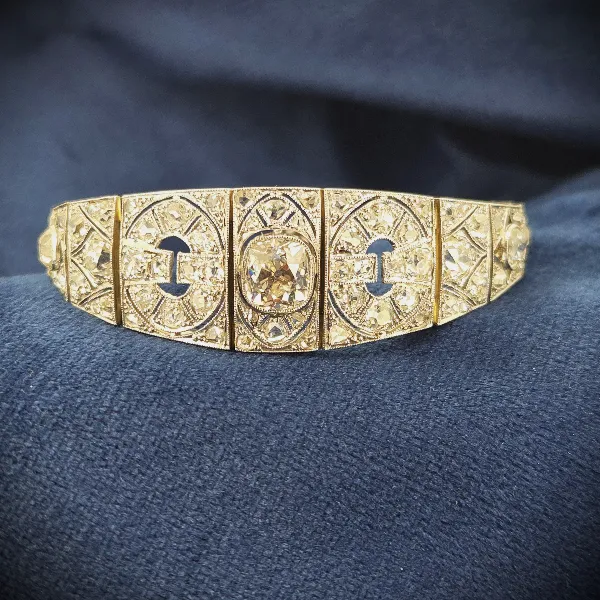 6.25ct+ Diamond Art Deco Cocktail Bracelet-6-25ct-diamond-art-deco-cocktail-bracelet.webp