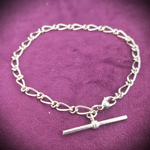 9ct Rose Gold Fancy Bracelet with T-Bar-9ct-rose-gold-fancy-tbar-blet.webp