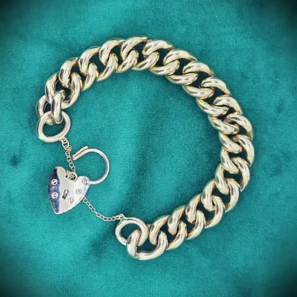  Thumbnail of Hollow 9ct Rose Gold Charm Bracelet