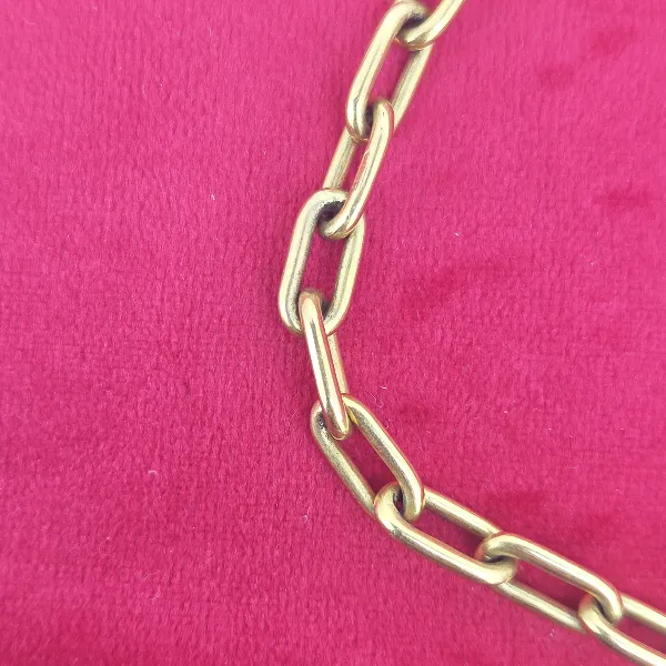 Antique 9ct Yellow Gold Fancy Charm Bracelet-9ct-yellow-gold-paperclip-link-charm-bracelet.webp