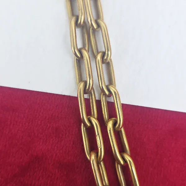 Antique 9ct Yellow Gold Fancy Charm Bracelet-9ct-yellow-gold-paperclip-link-charm-bracelet.webp