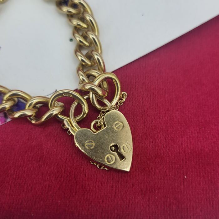 Date 1917! Solid 9ct Yellow Gold Antique Charm Bracelet-Yellow-Gold-Antique-Charm-Bracelet.webp