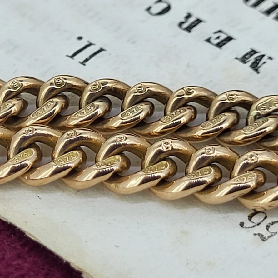 9ct Rose Gold Albert Bracelet-albert-t-bar-bracelet-ireland.webp