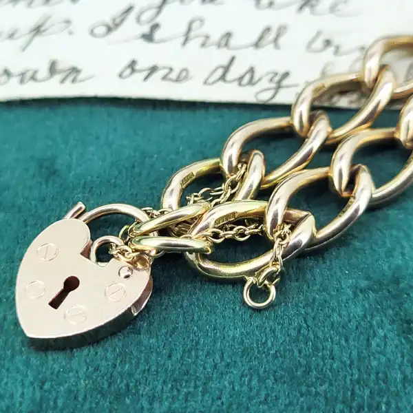 Antique Rose Gold Charm Bracelet-antique-rose-gold-charm-bracelet-9ct.webp