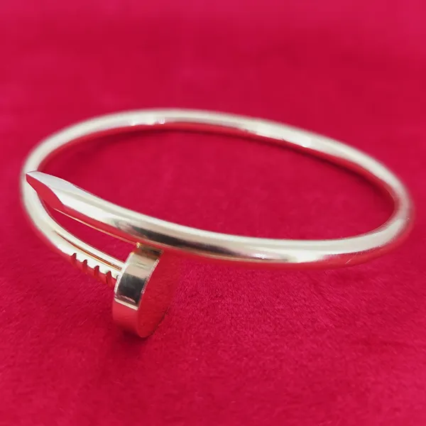 Cartier Nail Juste un Clou Bangle - Classic Model 17cm- Reverse Angle 