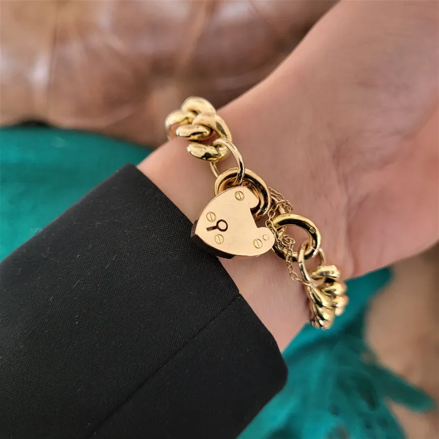 9ct Gold Yellow Gold Charm Bracelet-charm-bracelet-malahide.webp
