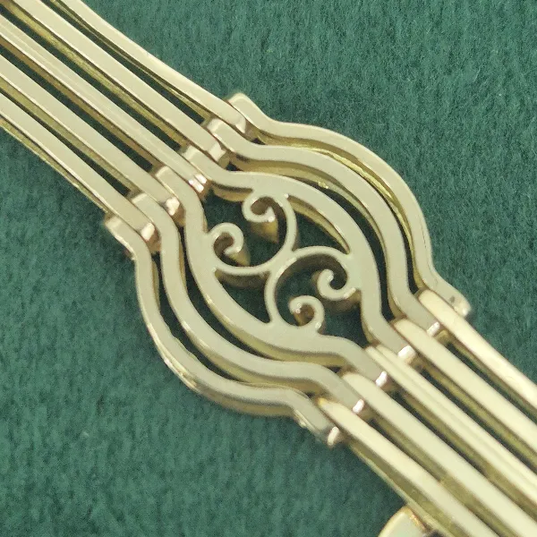 Fancy Antique 9ct Yellow Gold Gate Bracelet-ornate-antique-gate-bracelet-in-9ct-yellow-gold.webp