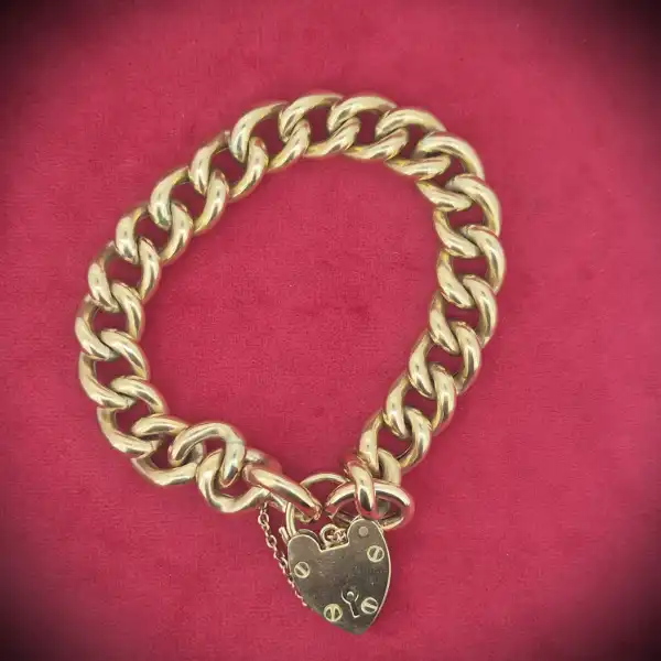  Thumbnail of Chunky 9ct Yellow Gold Charm Bracelet