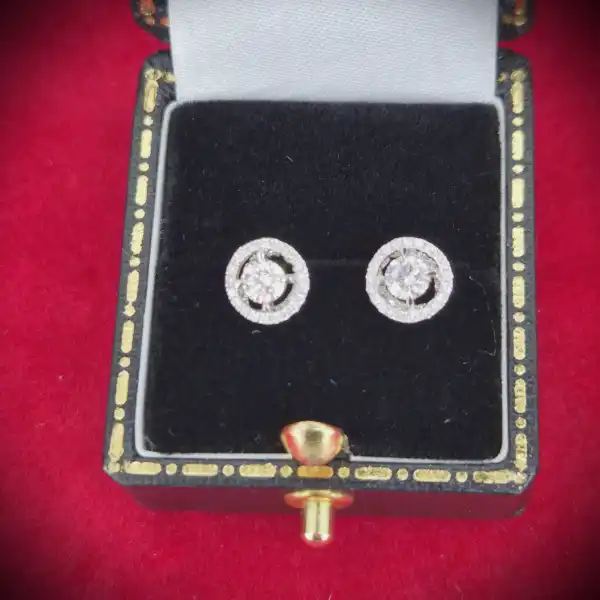Diamond Halo Stud Earrings in 18ct White Gold-18ct-diamond-halo-stud-earrings.webp
