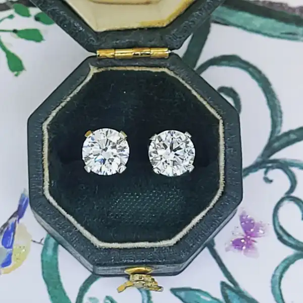 GIA Certified 2.01cts Diamond Stud Earrings-18ct-diamond-studs-2cts-gia-cert.webp