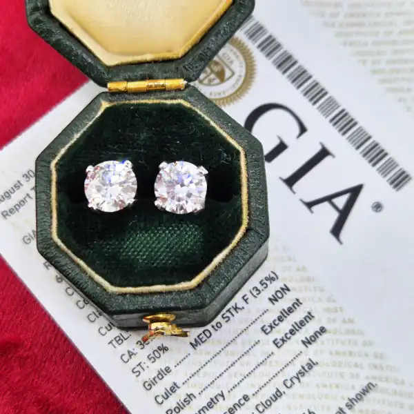 GIA Certified 2ct Diamond Stud Earrings - E, SI1, Triple Ex-2ct-diamond-studs-in-18ct-gia.webp