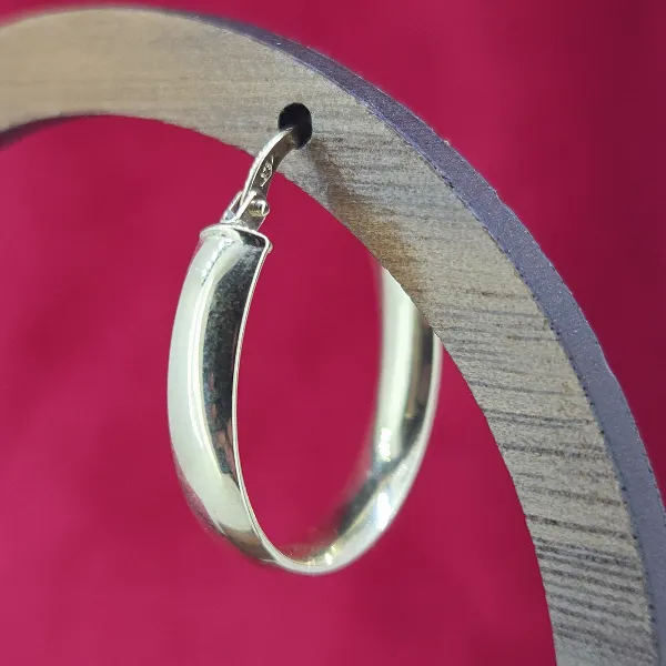 9ct Gold Round Hoop Earrings - 23mm-9ct-gold-4mm-hoops.webp