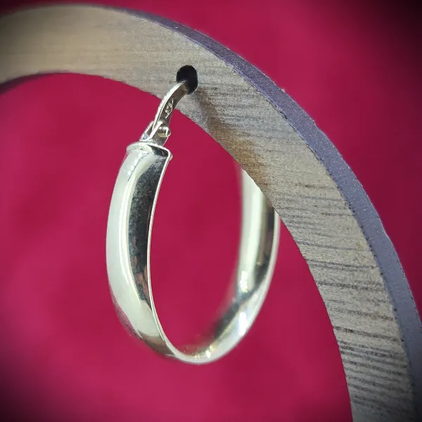 9ct Gold Round Hoop Earrings - 23mm-9ct-gold-4mm-hoops.webp