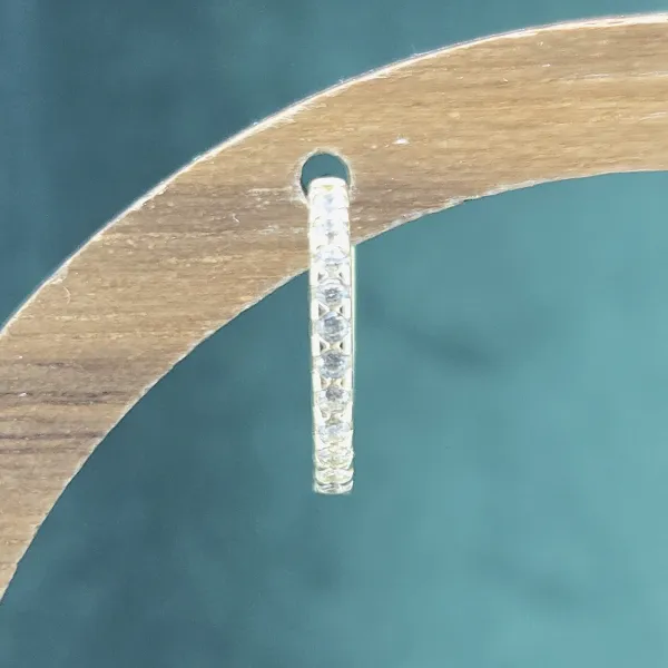 12mm 9ct Yellow Gold CZ Huggie Earrings -9ct-gold-cz-huggie-earrings.webp