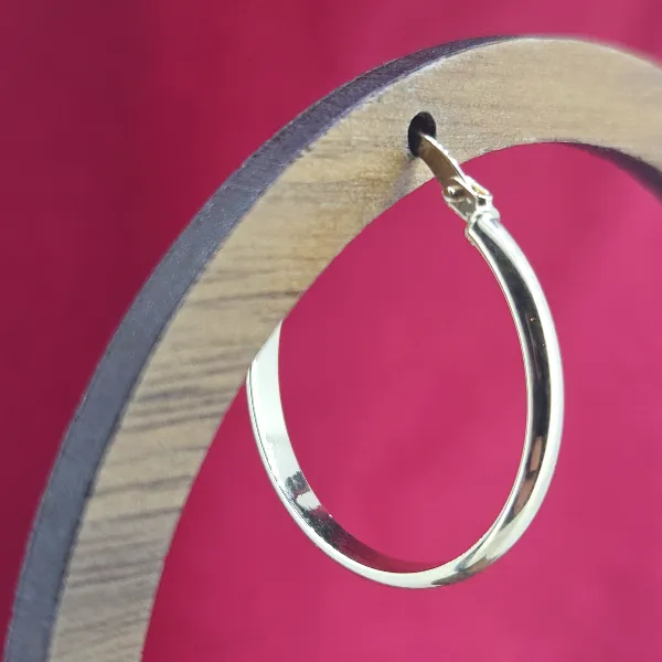 9ct Yellow Gold Round Hoop Earrings - 22mm-9ct-gold-round-hoops-22mm.webp