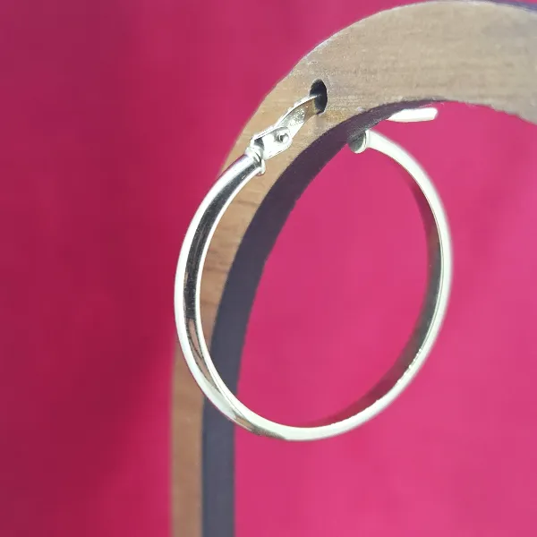 9ct Yellow Gold Round Hoop Earrings - 22mm-9ct-gold-round-hoops-22mm.webp