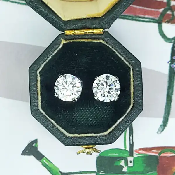 GIA Certified 2.50ct Diamond Stud Earrings-18ct-diamond-studs-2.50cts-gia-cert.webp