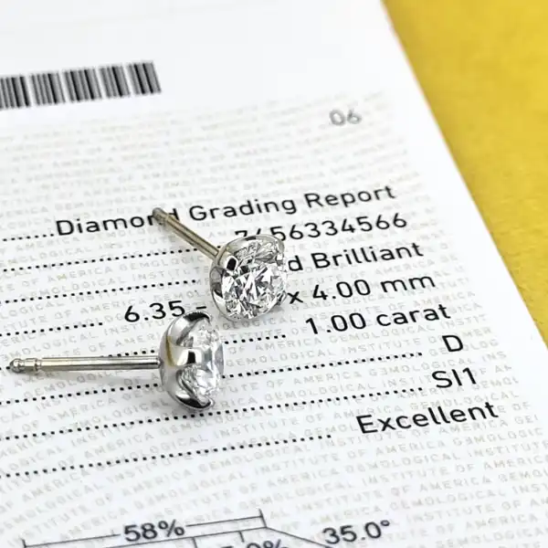 Antique Diamond Earrings       