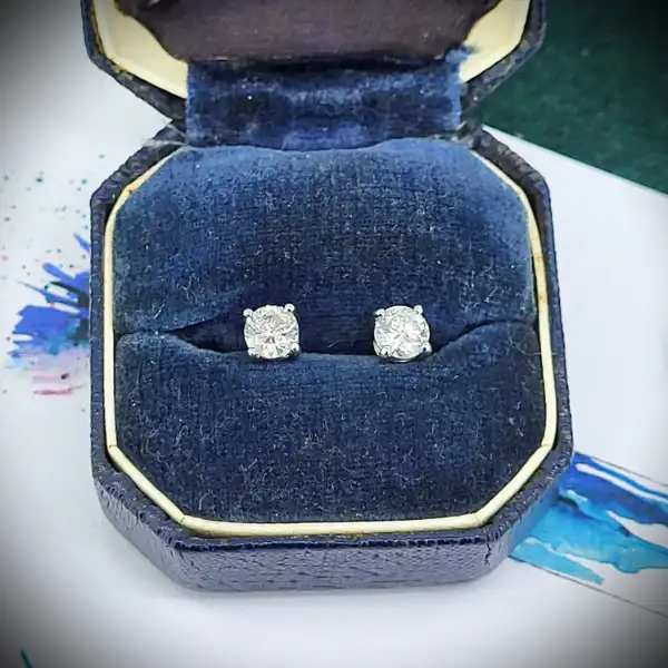 18ct White Gold Diamond Stud Earrings - 0.33ct Each-18ct-white-gold-diamond-stud-earrings-0.66cts.webp