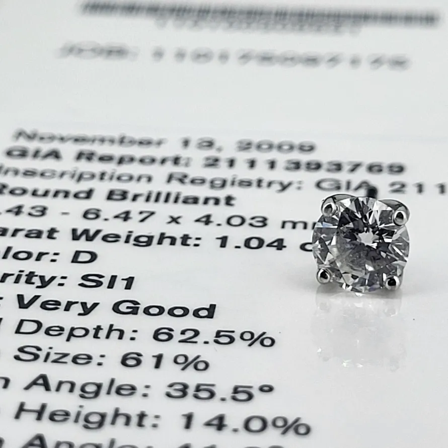 GIA Certified 2.04ct Diamond Stud Earrings-GIA-certified-diamond-studs-dublin.webp
