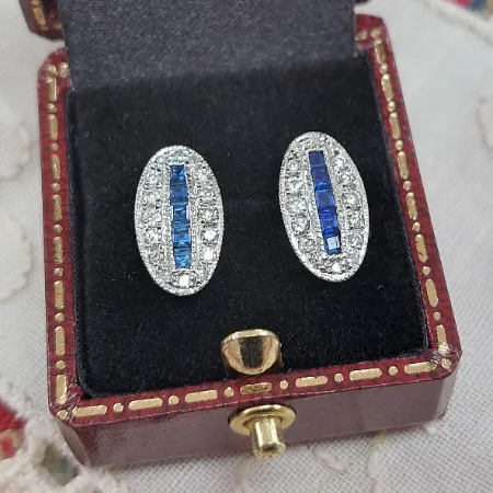 Antique Diamond Earrings                   