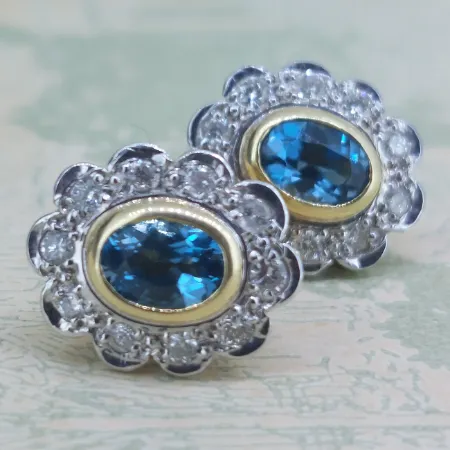 Antique Diamond Earrings                     