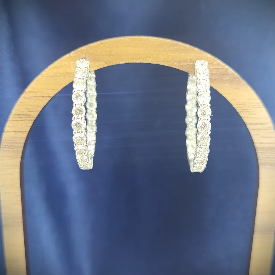 3ct Inside-Out Diamond Hoop Earrings-inside-out-diamond-studs-dublin.webp
