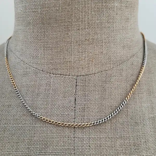 Antique 18ct Yellow Gold & Platinum Watch ChainSRB-18ct-and-plat-watch-chain.webp