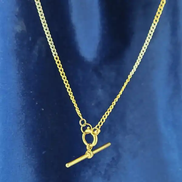 Antique 18ct Yellow Gold & Platinum Watch ChainSRB-18ct-and-plat-watch-chain.webp