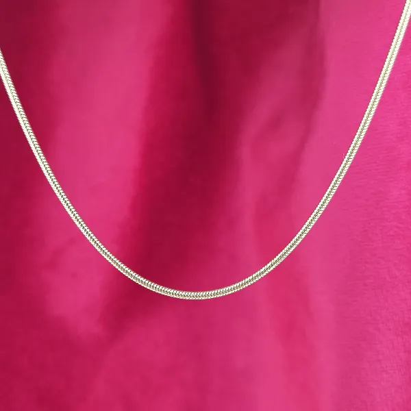 18ct Yellow Gold Herringbone Chain - 16 Inches-18ct-gold-herringbone-chain-16inches.webp
