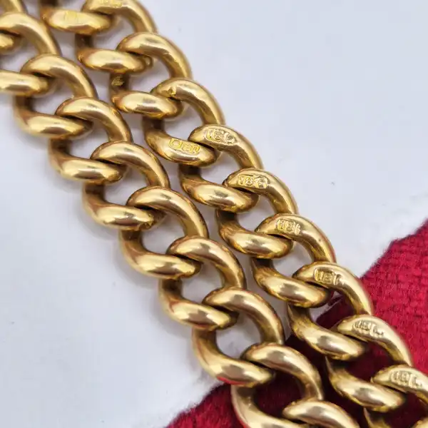 Insanely Rare 18ct Albert Chain with Rolling T-Bar-18ct-yellow-gold-albert-chain-with-rolling-t-bar-and-swivels.webp