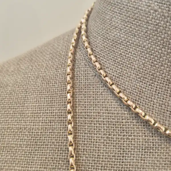 Fancy Antique 9ct Gold Longuard Chain-9ct-gold-52-inch-guard-chain.webp