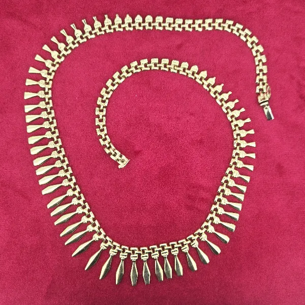 9ct Yellow Gold Cleopatra Necklace-9ct-gold-cleopatra-necklace-16.8grams.webp