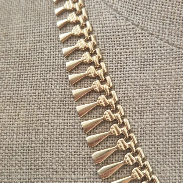 9ct Yellow Gold Cleopatra Necklace-9ct-gold-cleopatra-necklace-16.8grams.webp