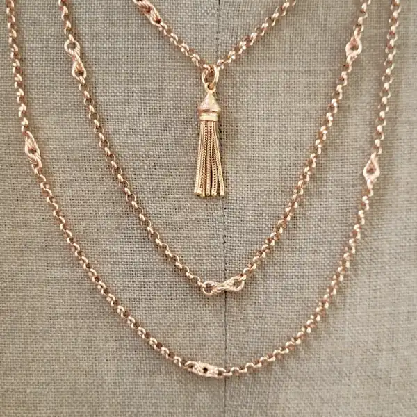 9ct Rose Gold Albertina Longuard Chain-9ct-rose-gold-albertina-longuard.webp