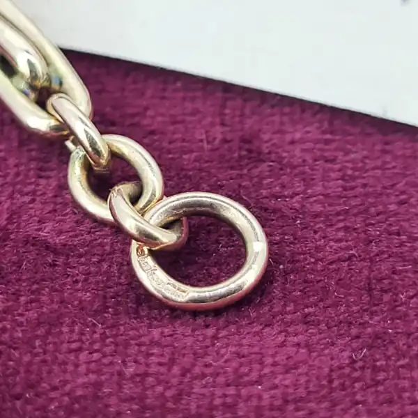 9ct Rose Gold Fetter Link Albert Chain-9ct-rose-gold-fetter-link-albert.webp