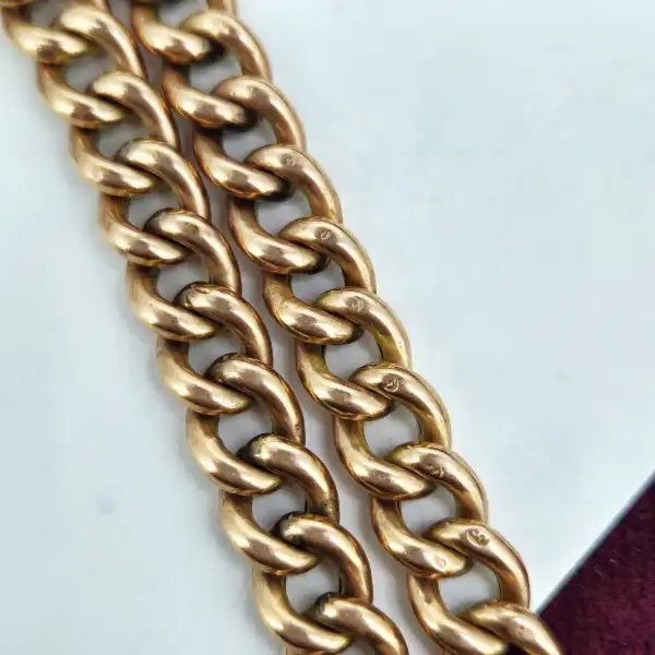 Rare Antique Rose Gold Albert Chain-9ct-rose-gold-rare-albert-chain.webp