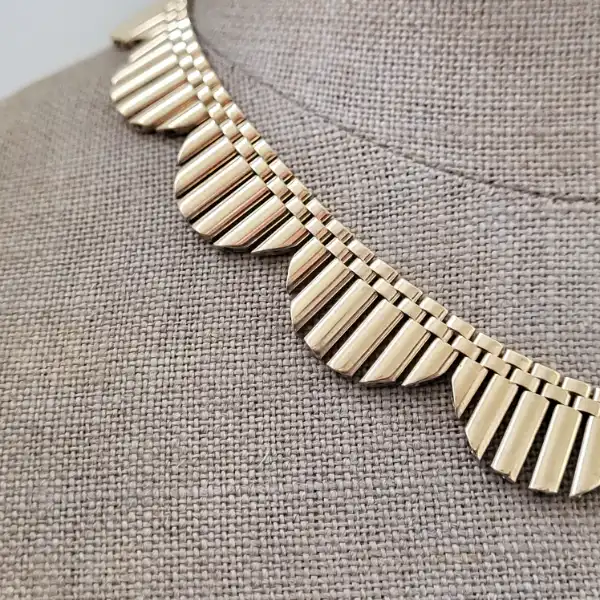 Exquisite Cleopatra Necklace in 9ct Yellow Gold-9ct-yellow-gold-stunning-cleopatra-necklace.webp