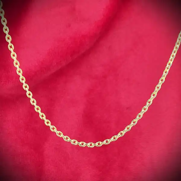  Thumbnail of Antique 9ct 28inch Belcher Chain