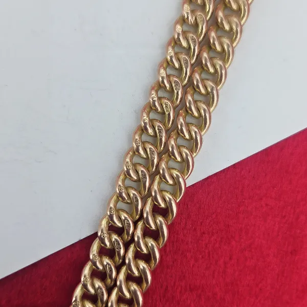 Antique Rose Gold Albert Chain with T-Bar with Optional Extender-Original 