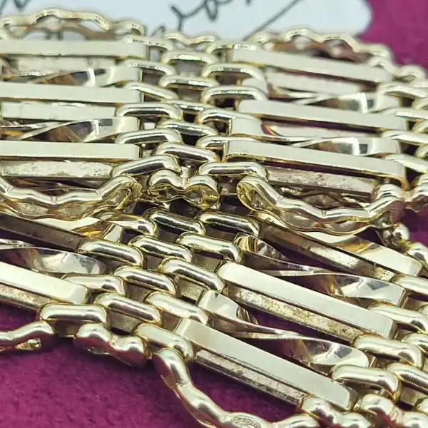 9ct Yellow Gold Gate Bracelet-gorgeous-gate-bracelet-in-9ct-yellow-gold.webp