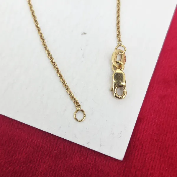 Italian 18ct Yellow Gold Diamond Cluster Pendant- Crown View 